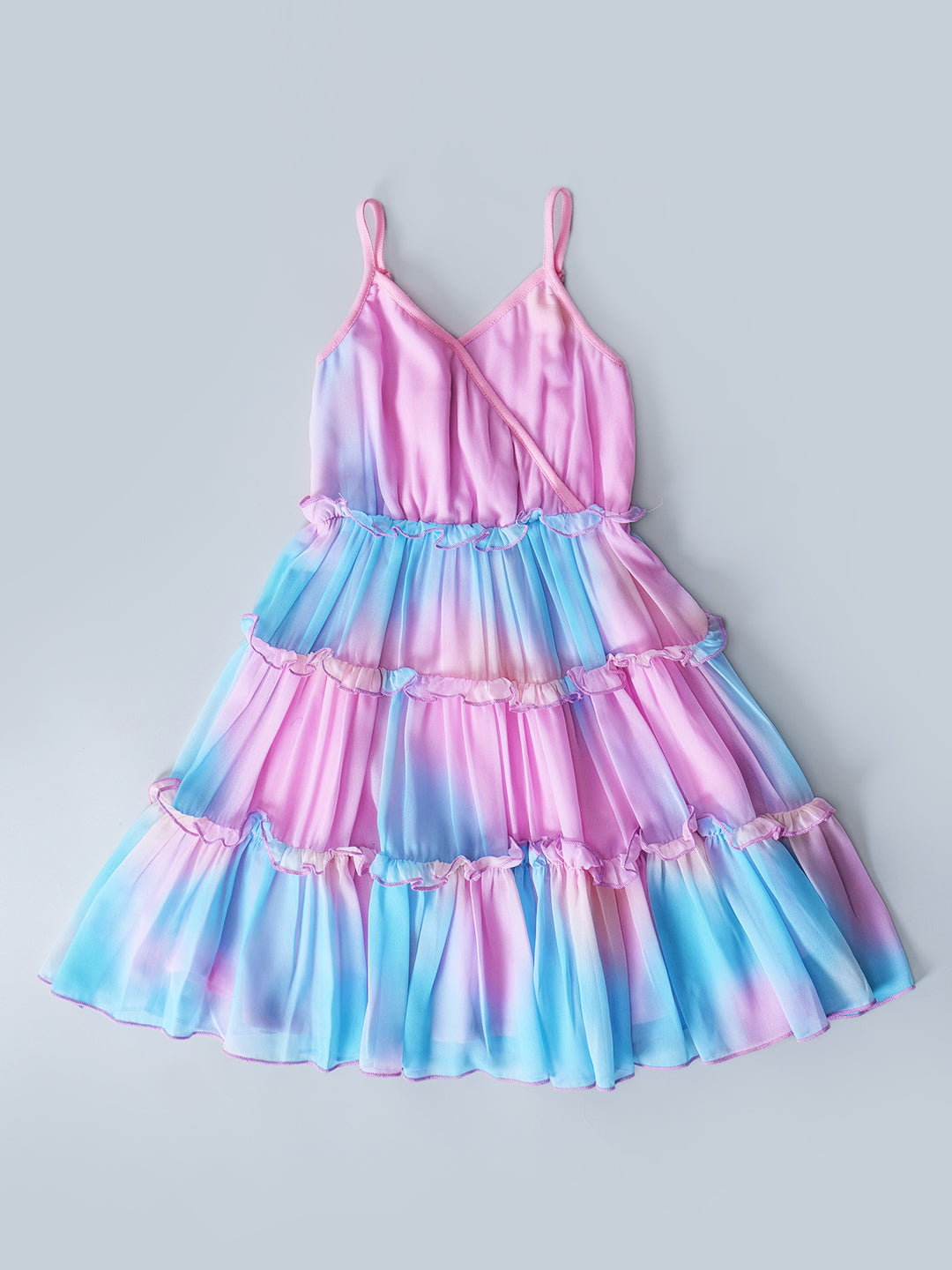 Multicolor Georgette Dress