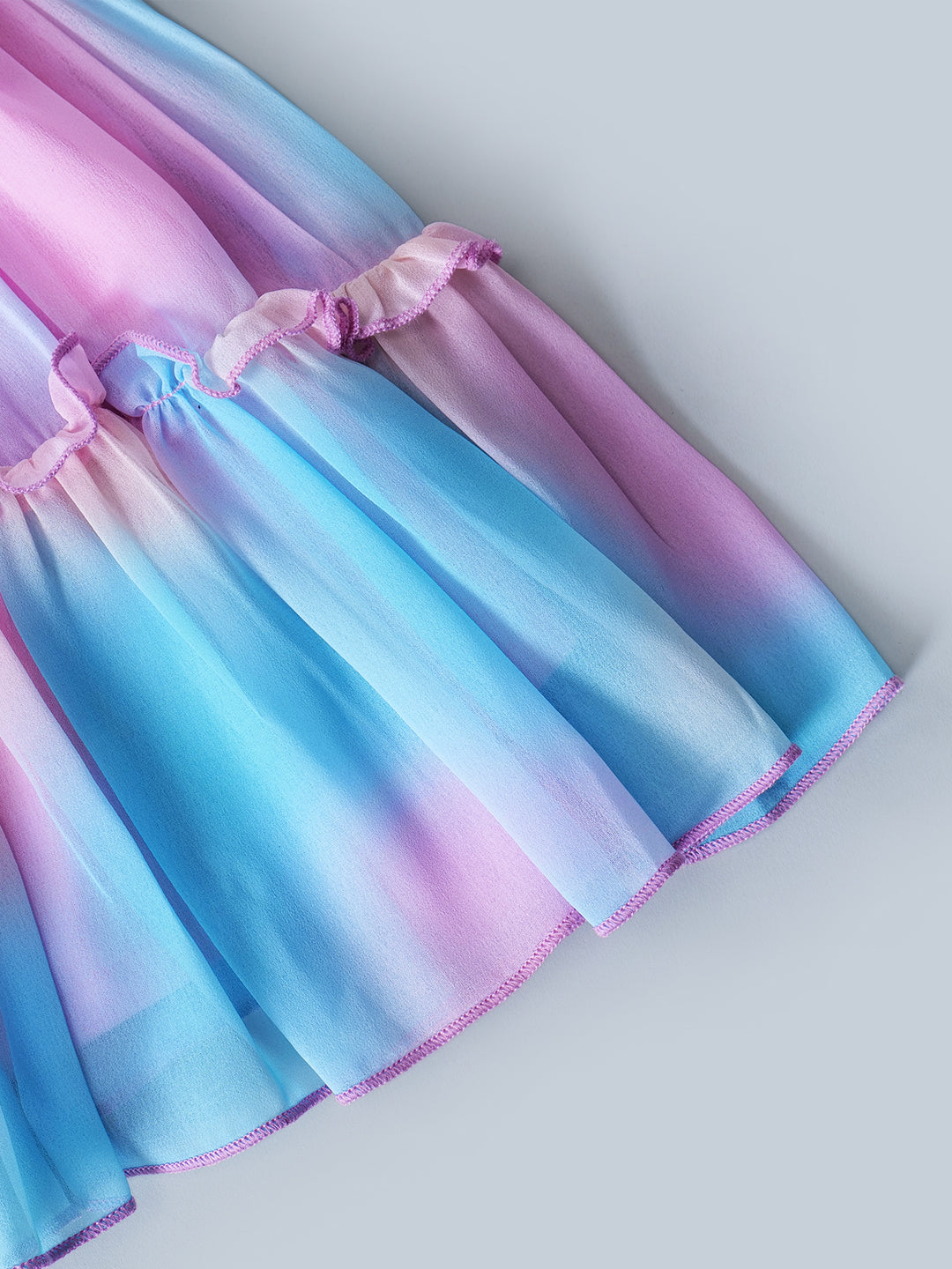 Multicolor Georgette Dress