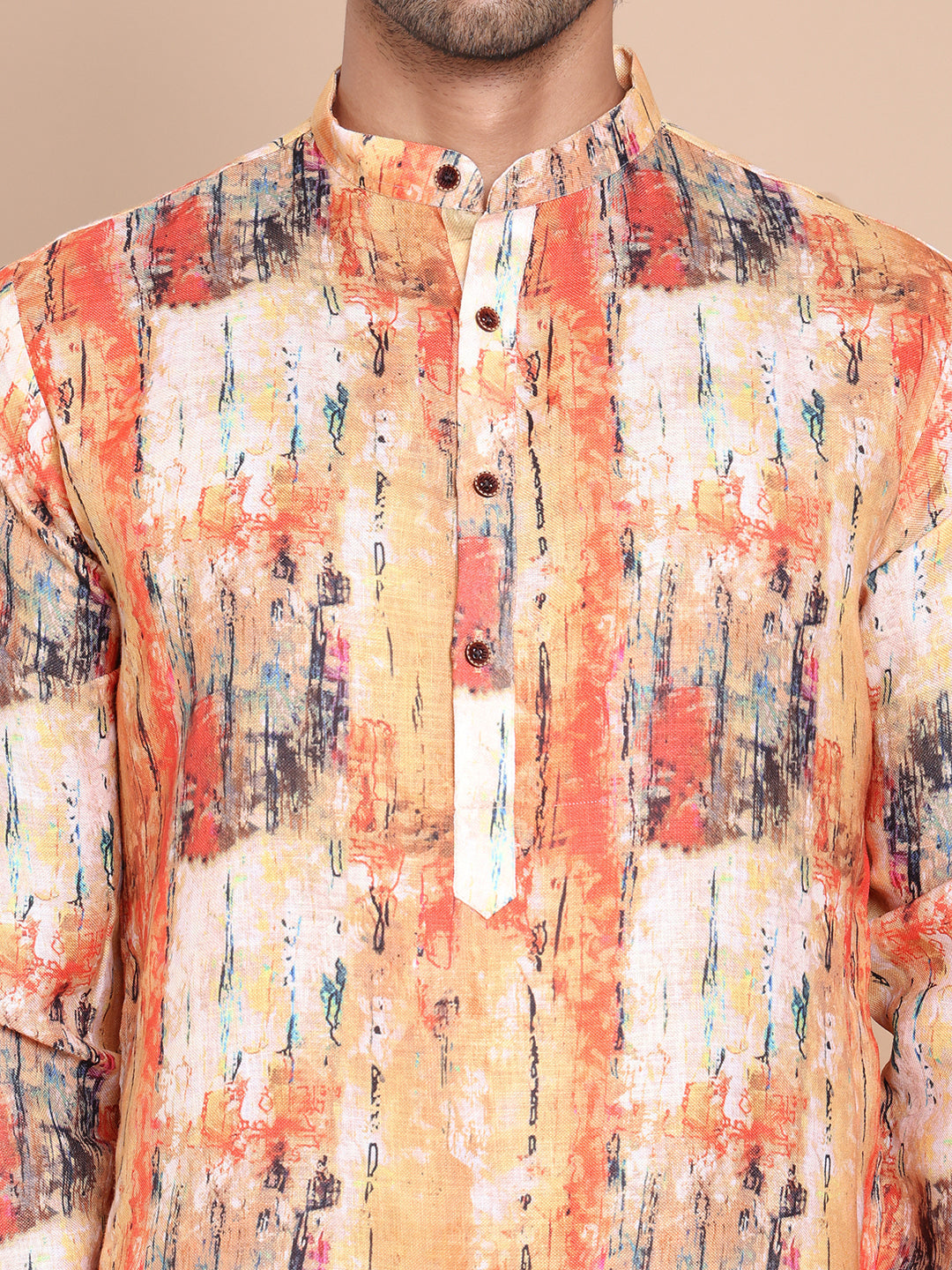 Men's Printed Pure Cotton Kurtas NOZ2TOZ - Made In INDIA.