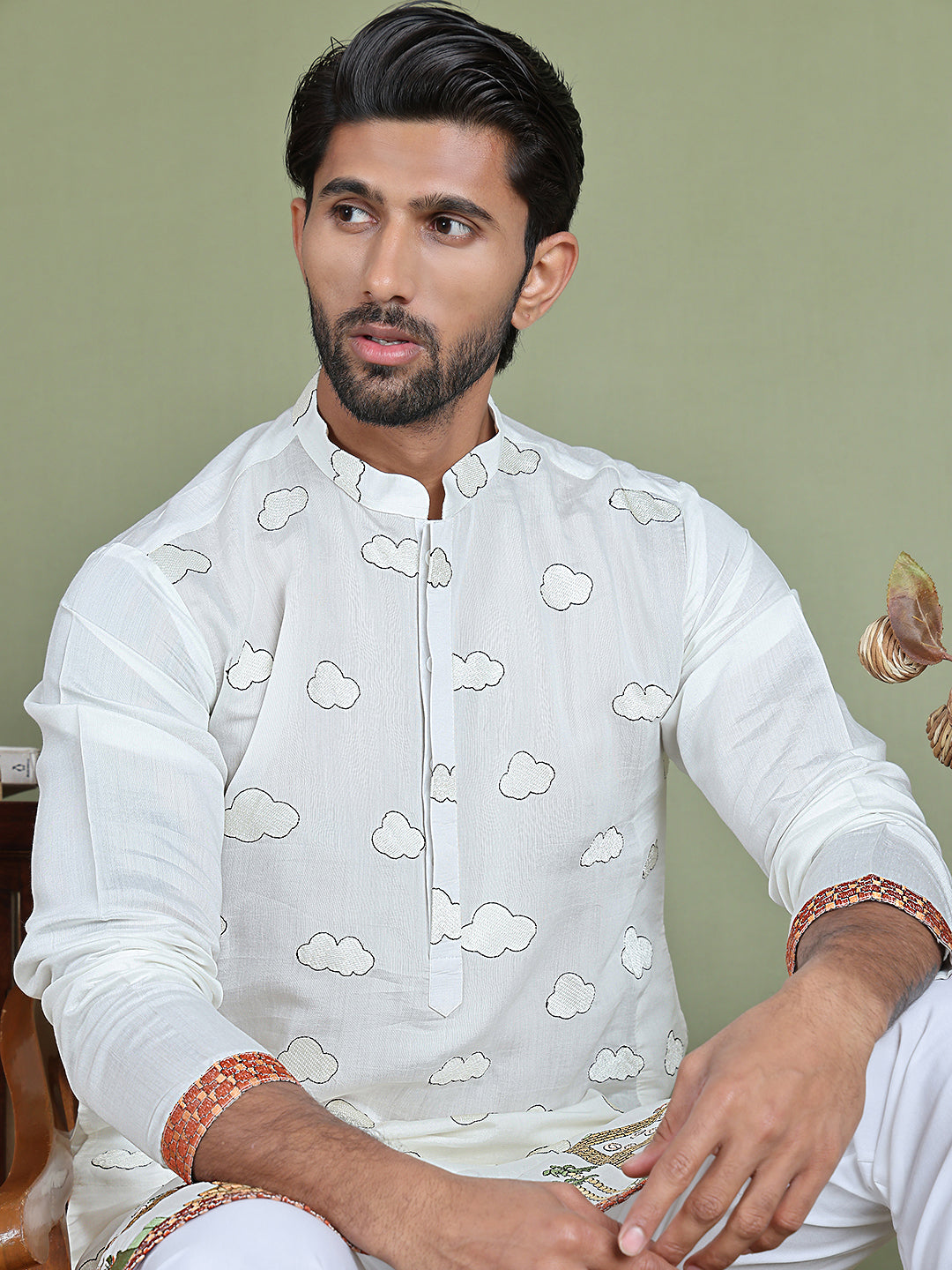 Embroidered and Sequins Kurtas NOZ2TOZ - Made In INDIA.