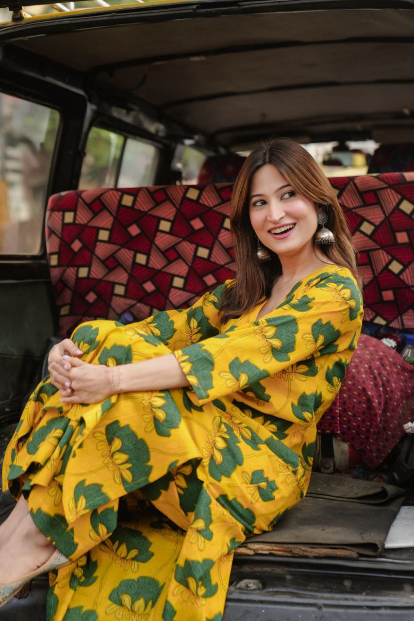 Women's Printed Co-ords Set