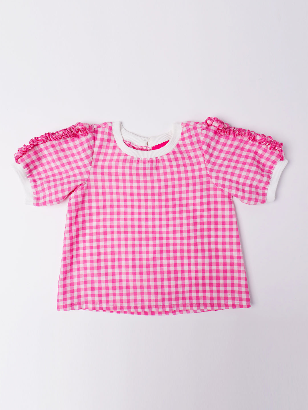 2-Piece Pink Cotton Co-Ord Set