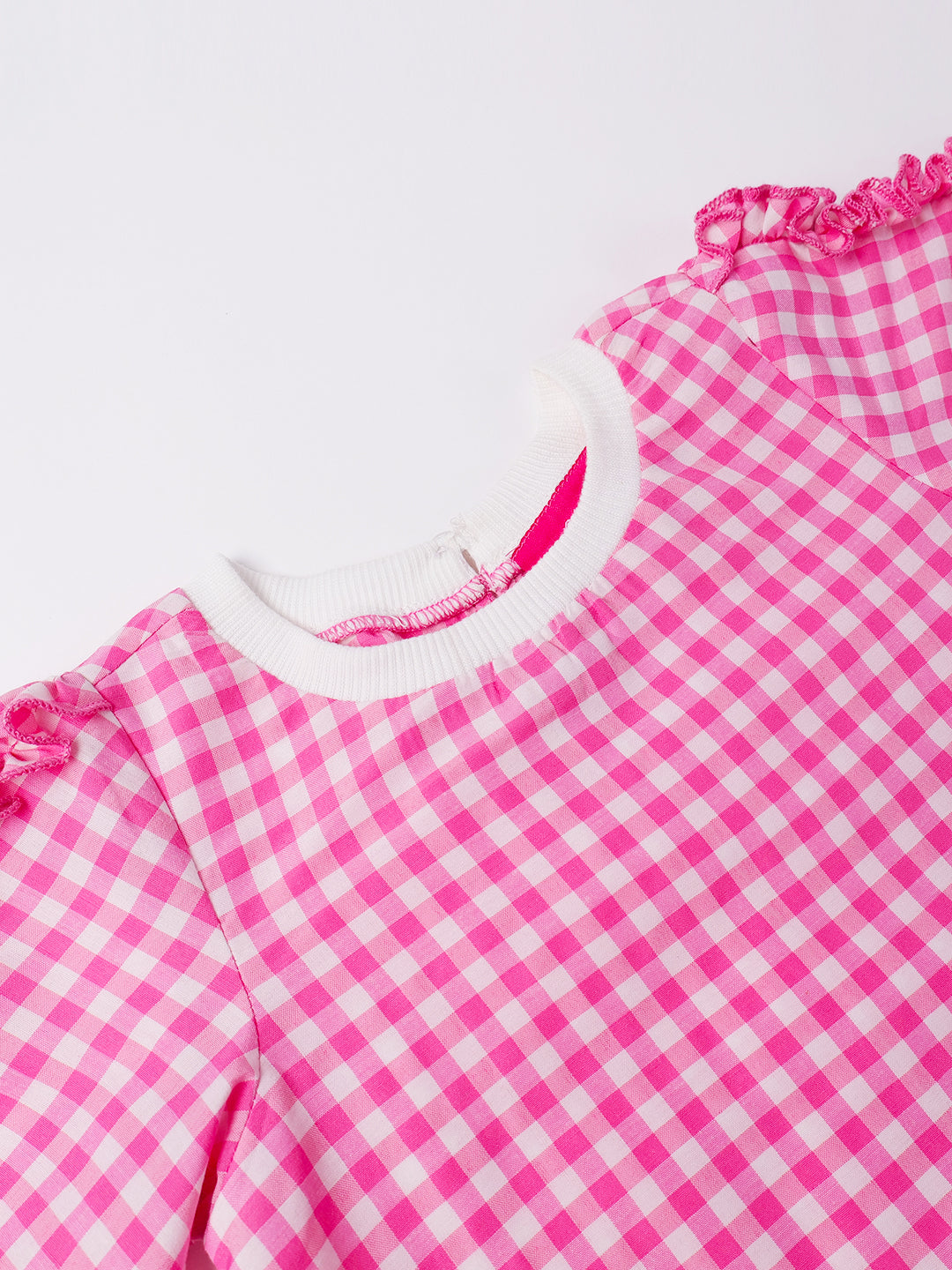 2-Piece Pink Cotton Co-Ord Set