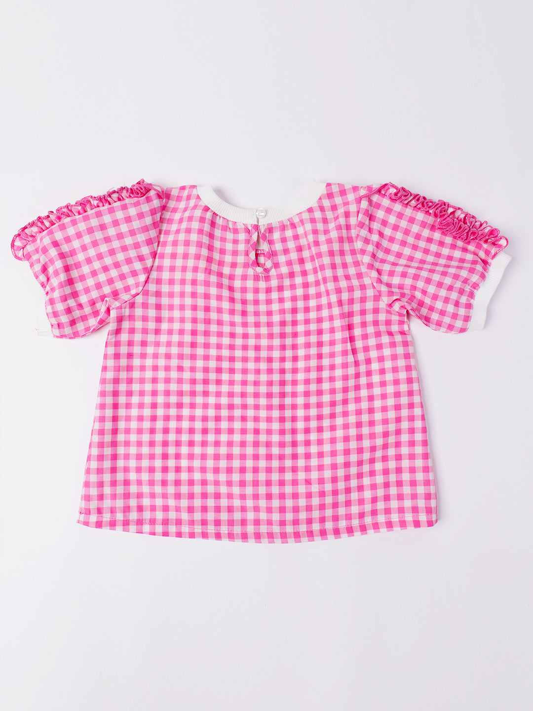 2-Piece Pink Cotton Co-Ord Set