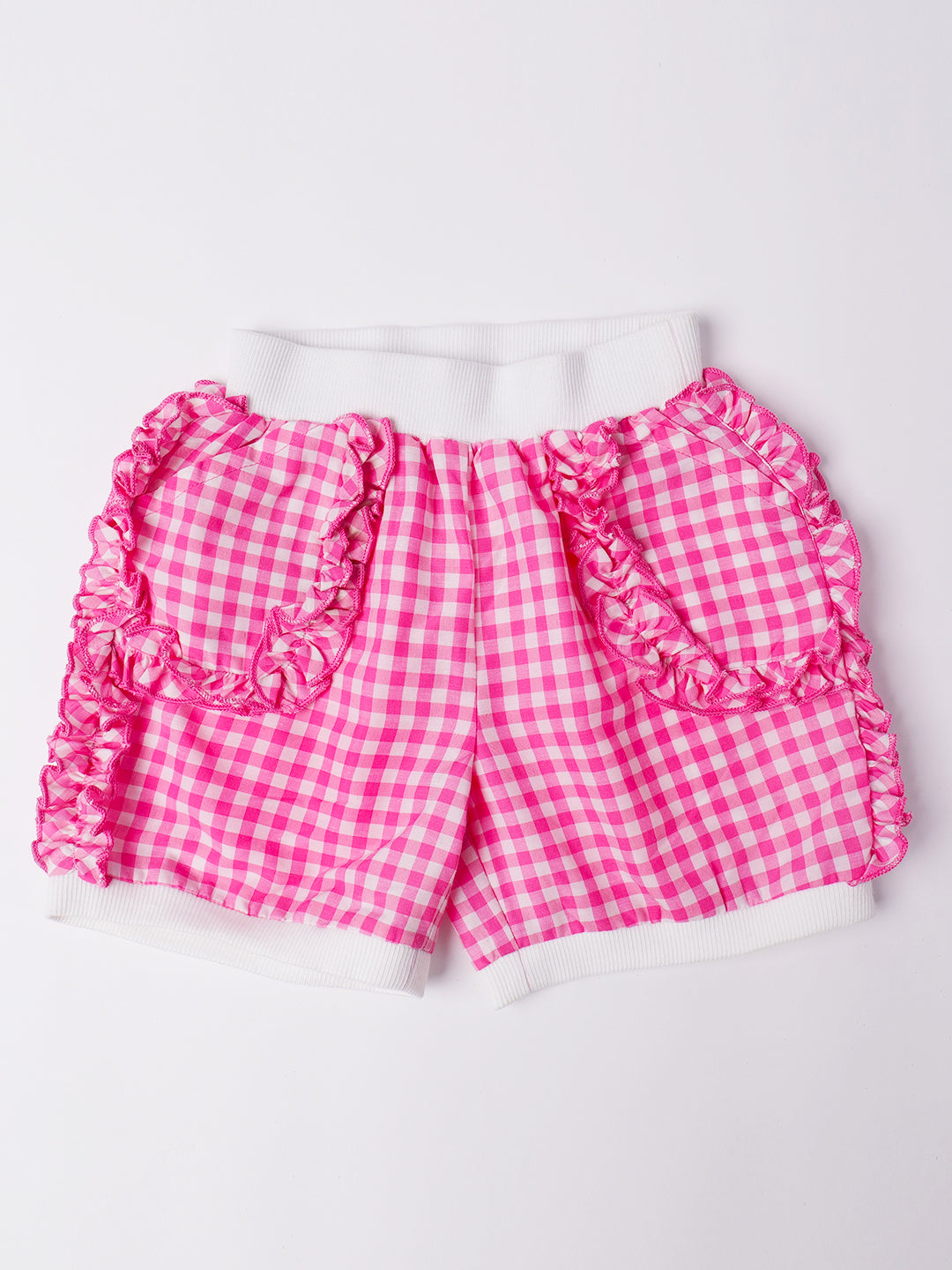 2-Piece Pink Cotton Co-Ord Set