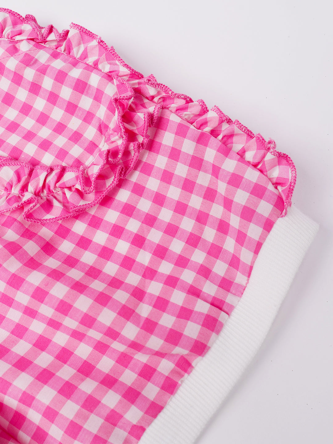 2-Piece Pink Cotton Co-Ord Set