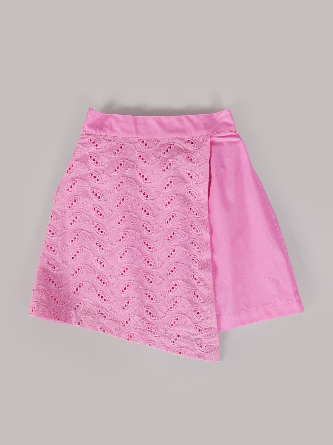 2-Piece Purple Cotton Top & Short Set