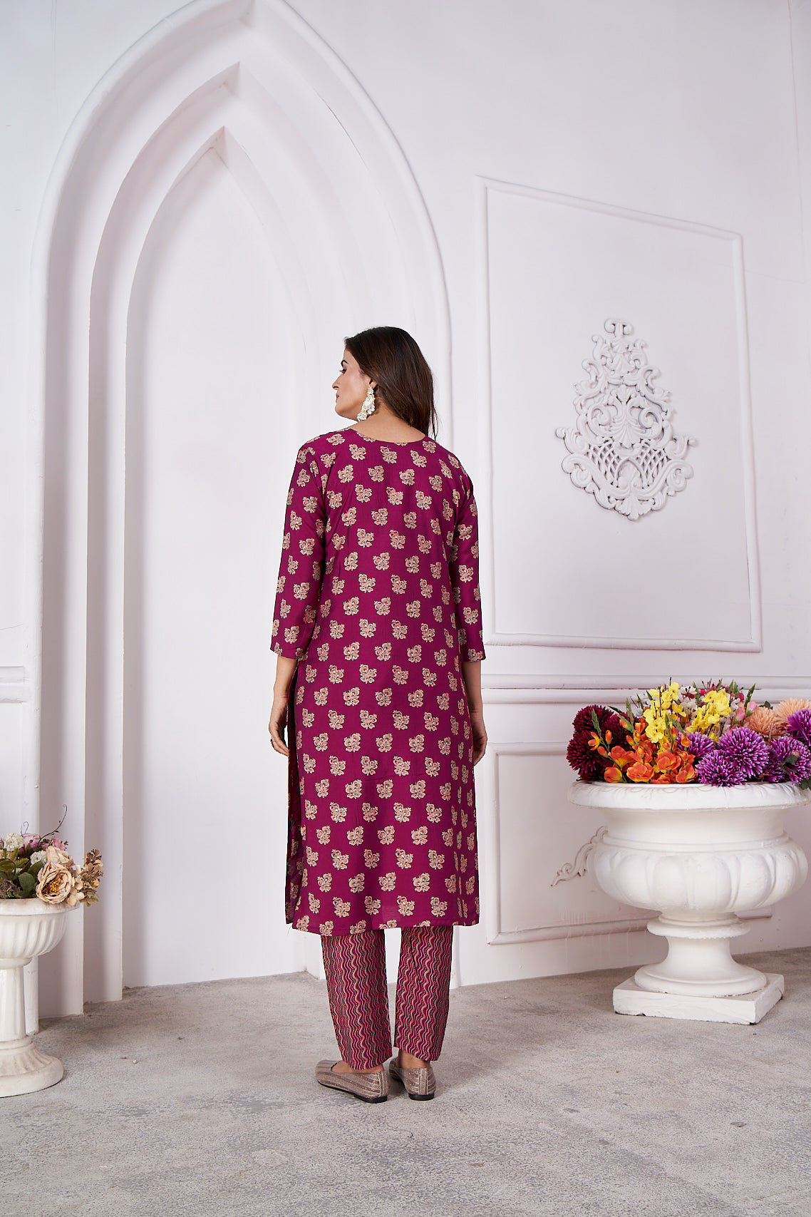 Women Party Wear Premium Royal Silk Kurta With Pant And Duppata Set