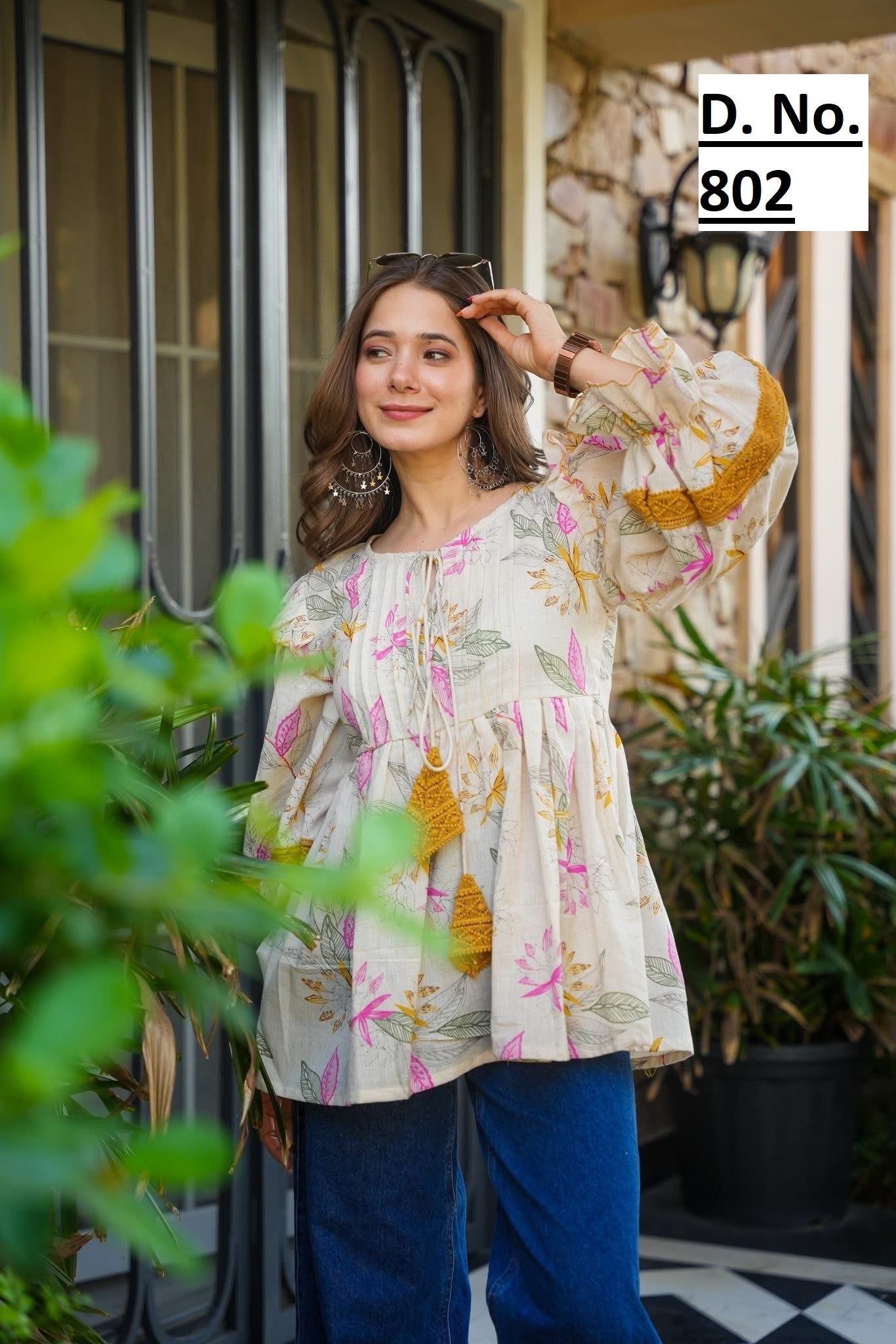 Women Printed Cotton Kurti