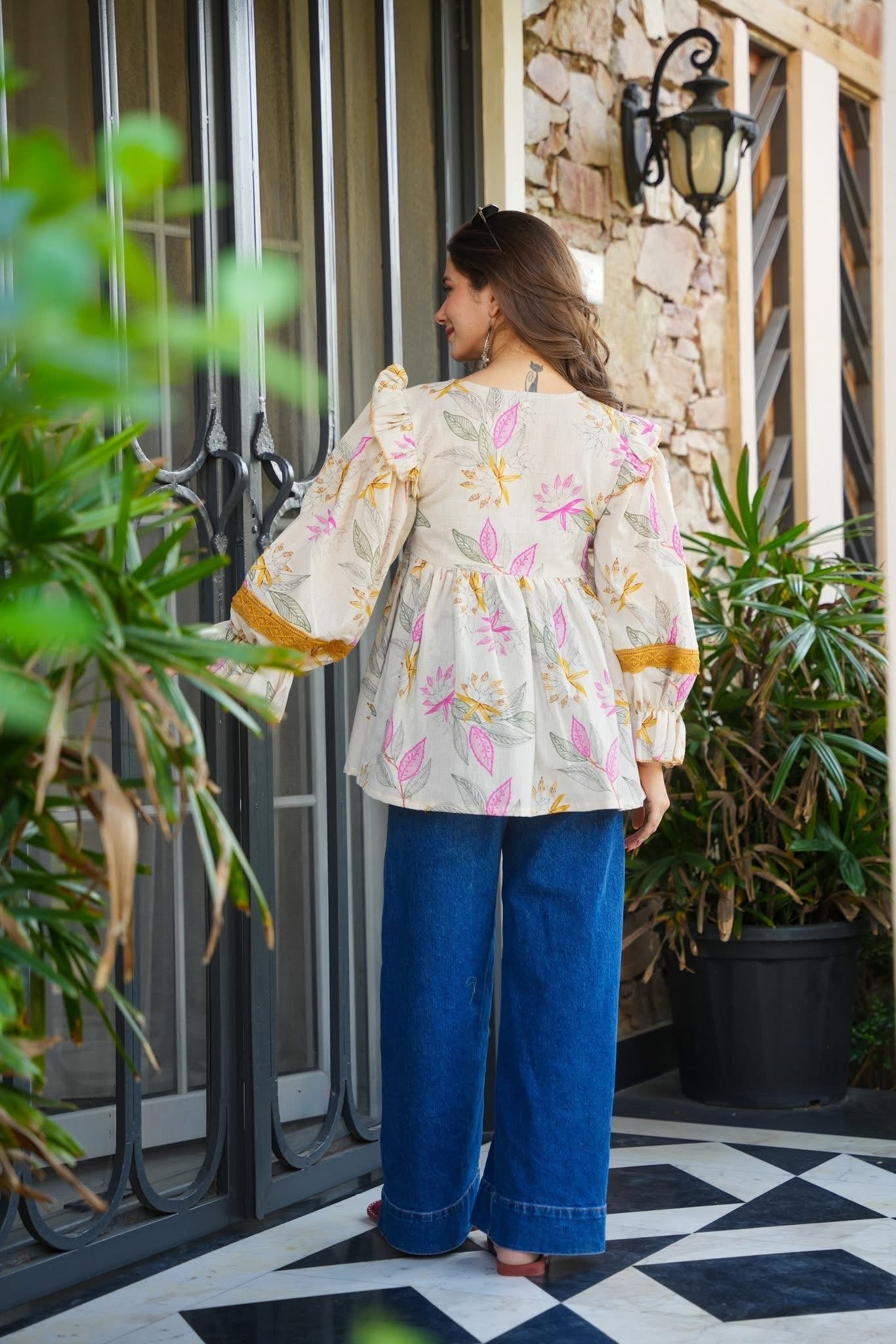 Women Printed Cotton Kurti