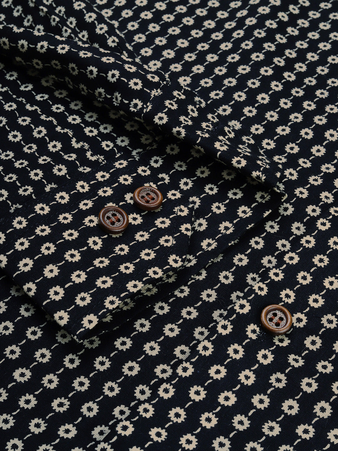 Black Cotton Full Sleeves Shirts For Men-MMF0230 - NOZ2TOZ