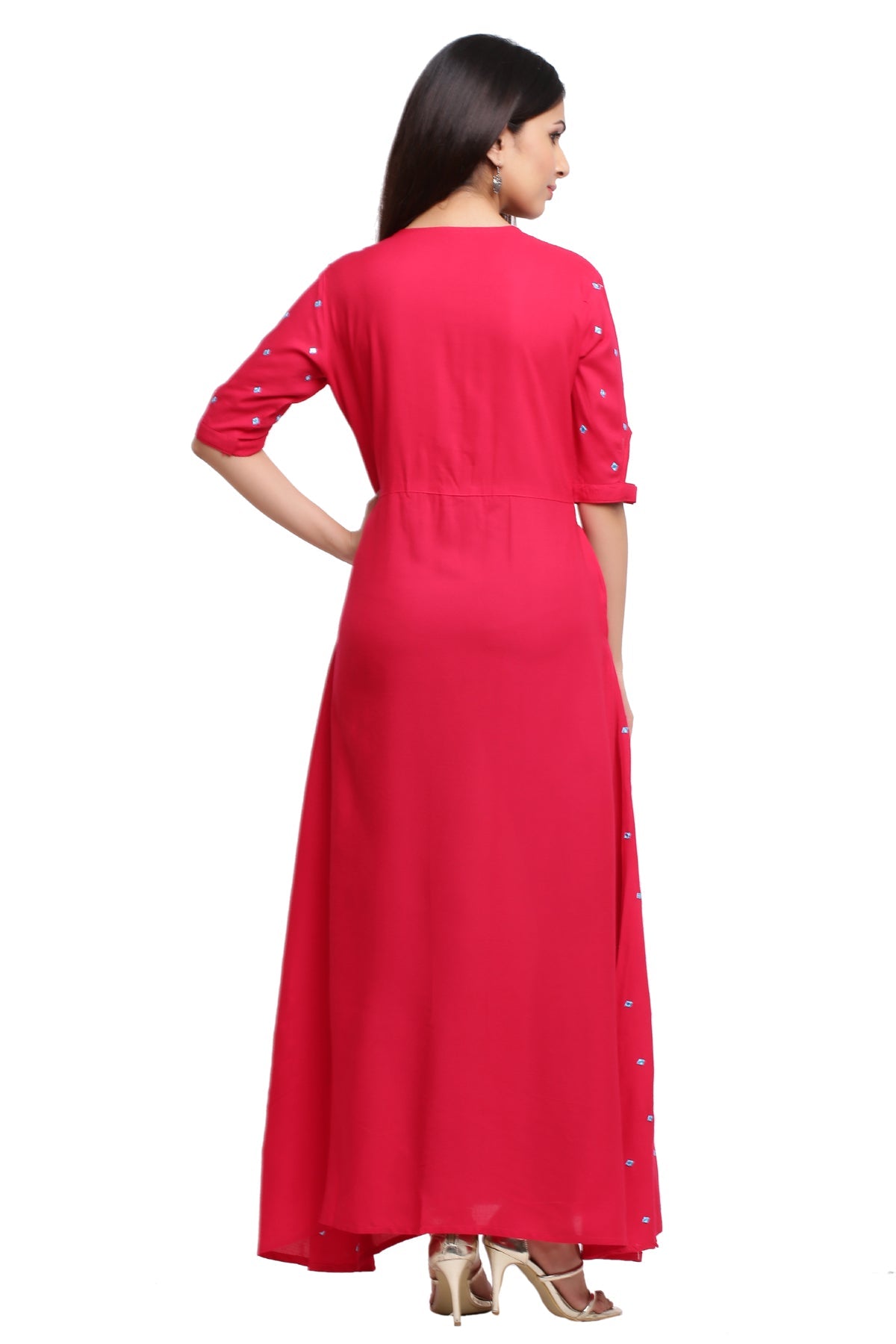 Women Anarkali Style Gown Kurti