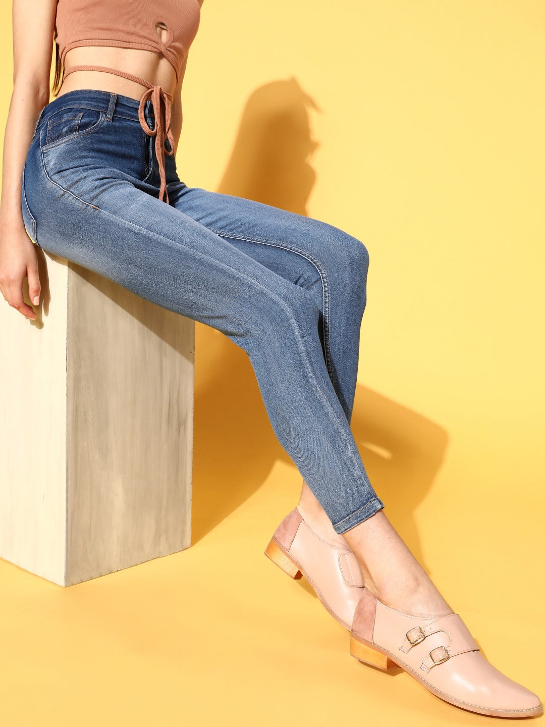 N2Z2TOZ - Women Blue Slim Fit Jeans