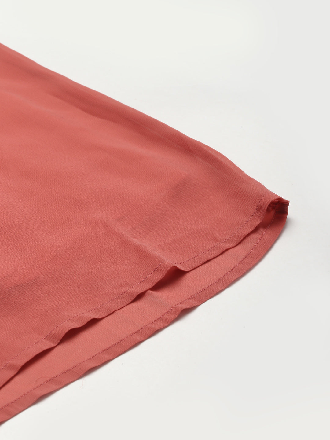 Women Rust Foil Print Flared Sleeve Jumpsuit - NOZ2TOZ